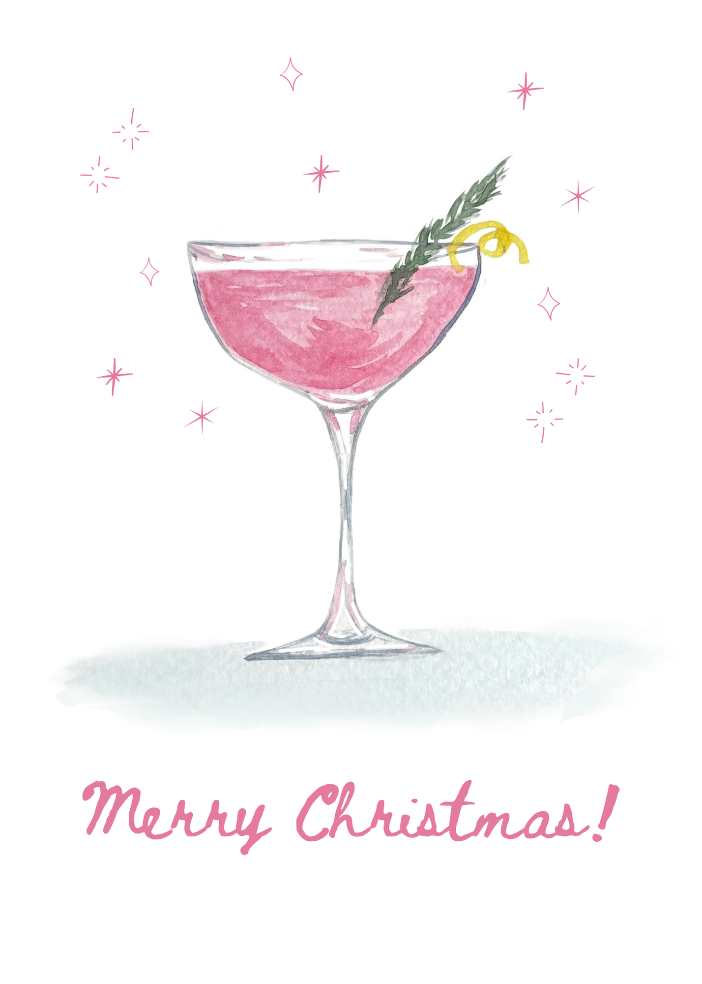 It’s a Christmas Miracle! (aka vodka) Christmas Card