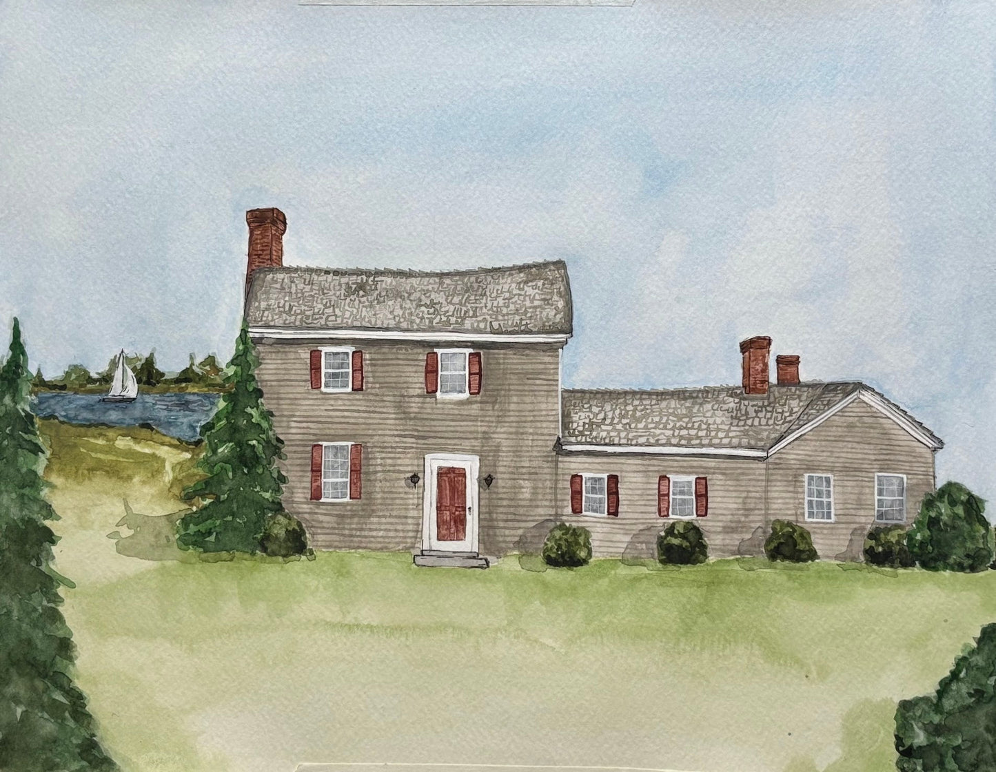 Custom House Portrait